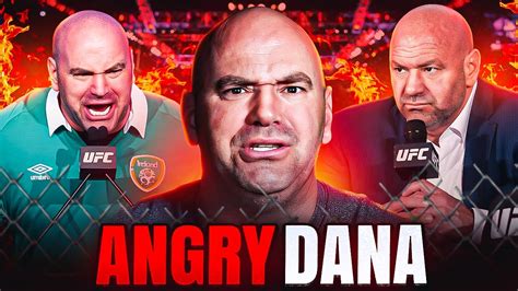 angry dana white|1 Hour of Dana White Being Dana White .